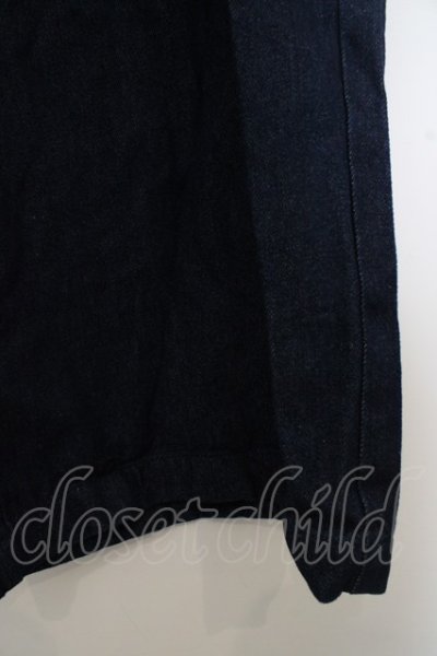 画像2: 【WINTERセール】KMK(KINGLY MASK) パンツ.【タグ付き】ワイドデニムサルエル /インディゴ/M O-23-09-01-013-KM-pa-YM-ZT328