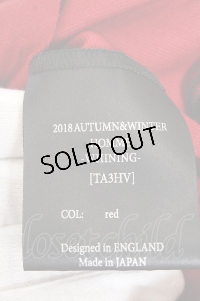 画像5: FAGASSENT カットソー.アシンメトリー'18AW /レッド/1 O-23-09-01-024-FA-to-YM-ZT330 (5)