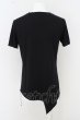 画像3: FAGASSENT Tシャツ.アシンメトリー'15AW /ブラック/1 O-23-09-01-025-FA-ts-YM-ZT521 (3)