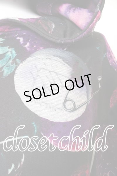 画像2: TRAVAS TOKYO パーカー.昇華ZIP'22SS /ブラック?パープル/F O-23-09-14-005w-1-to-TR-m-YM-ZT476 (2)