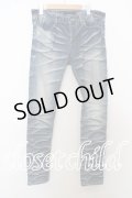 【SALE】FUGA パンツ.Ttkkanen パールバインダー加工ストレッチスキニー'17SS /ライトインディゴ/46 O-23-09-15-005w-1-pa-FU-m-YM-ZT445