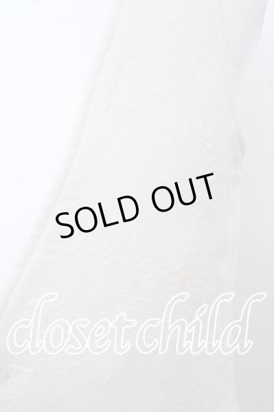 画像2: MURDER LICENSE ベスト.【タグ付き】ボタニカルパイルジャガード /ホワイト/46 O-23-09-15-045w-1-to-MU-m-YM-ZT369 (2)