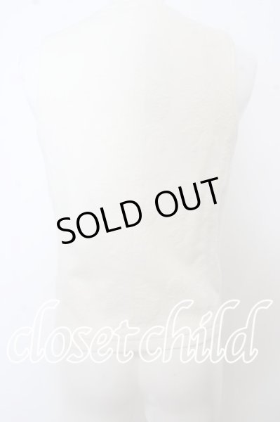 画像3: MURDER LICENSE ベスト.【タグ付き】ボタニカルパイルジャガード /ホワイト/46 O-23-09-15-045w-1-to-MU-m-YM-ZT369 (3)