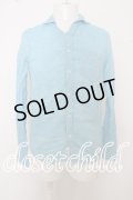 【SALE】GOSTAR DE FUGA シャツ.Subdirectory フレンチリネン'14SS /ブルー/44 O-23-09-15-051w-1-sh-GO-m-YM-ZT369