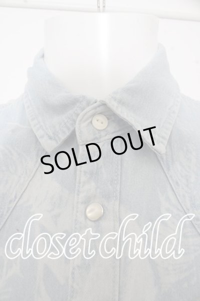 画像2: JACKROSE シャツ.ボタニカルウエスタン6S /ライトインディゴ/M O-23-09-15-052w-1-sh-JA-m-YM-ZT338 (2)