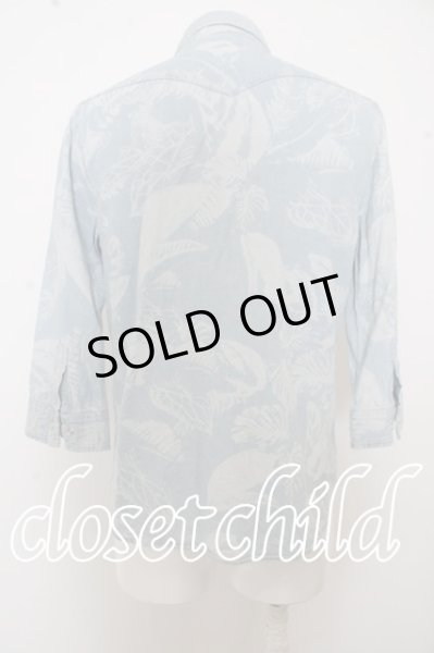 画像3: JACKROSE シャツ.ボタニカルウエスタン6S /ライトインディゴ/M O-23-09-15-052w-1-sh-JA-m-YM-ZT338 (3)