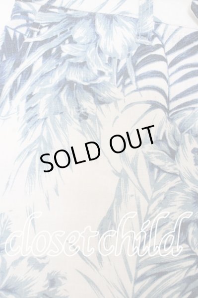 画像3: DEAN&McQUEEN パンツ.ボタニカルリネンショート /ブルーｘホワイト/2 O-23-09-15-013w-1-pa-DE-m-YM-ZT445 (3)