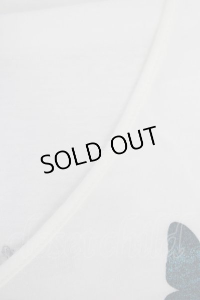 画像4: KMRii / gundaコラボ　Tシャツ  オフホワイト O-24-04-16-018-KM-to-YM-ZT291 (4)