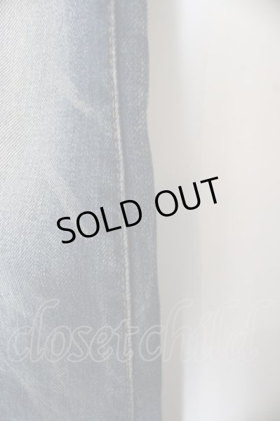 画像2: FUGA / ヒゲ加工ヴィンテージフレアデニムパンツ　08AW W-23-09-22-034-FU-pa-YM-ZT123 (2)