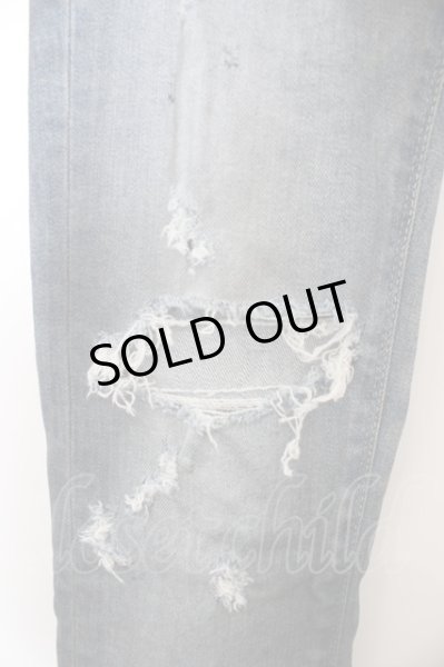 画像2: FUA / COWABUNA ダメージスキニーデニムパンツ'15SS W-23-09-22-038-FU-pa-YM-ZT463 (2)