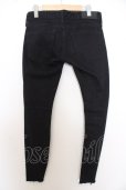 画像3: 【WINTERセール】Black by VANQUISH /パワーストレッチブラックスーパースキニーデニムパンツ O-23-09-22-045-Bl-pa-YM-ZT281 (3)