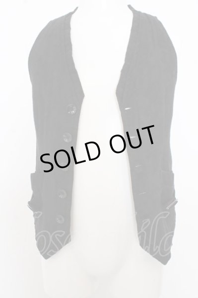 画像1: FUGA / フェイクスウェード5Bベスト'07AW W-23-09-22-005-FU-to-YM-ZT-ML004 (1)