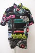画像1: MISHKA / PRINT総柄半袖シャツ O-23-09-22-065-KU-sh-YM-ZT262 (1)