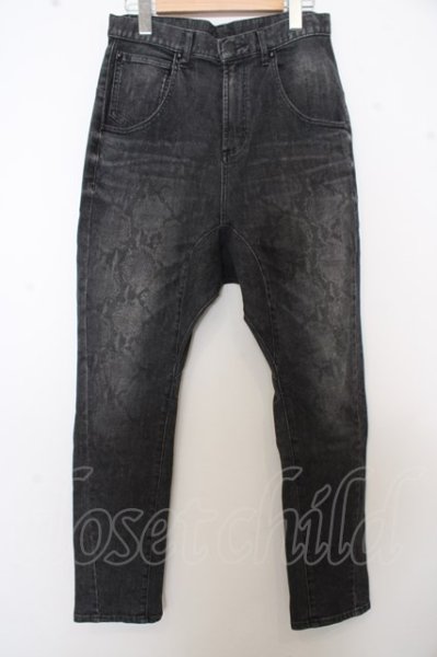 画像1: TORNADO MART / パイソンサルエルデニムパンツ’17SS W-23-09-22-088-TO-pa-YM-ZT156 (1)