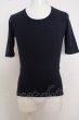 画像1: NO ID. / コットンUネックTシャツ W-23-09-22-017-NO-ts-YM-ZT123 (1)
