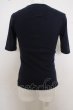 画像3: NO ID. / コットンUネックTシャツ W-23-09-22-017-NO-ts-YM-ZT123 (3)