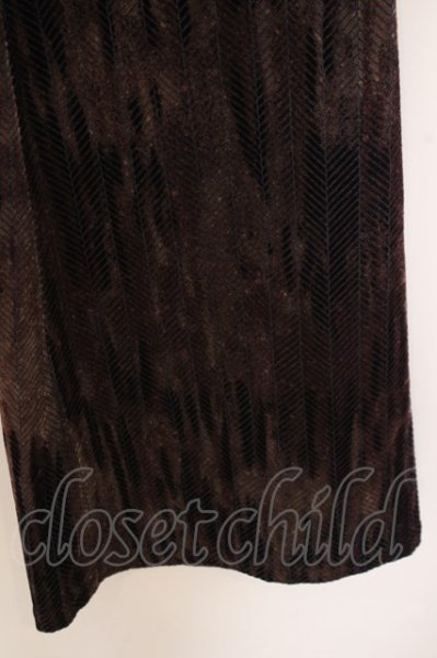 画像4: TORNADO MART / パンツ.ヘリンボーンムラ染めベルボトム O-23-09-25-053-TO-pa-YM-ZT156 (4)