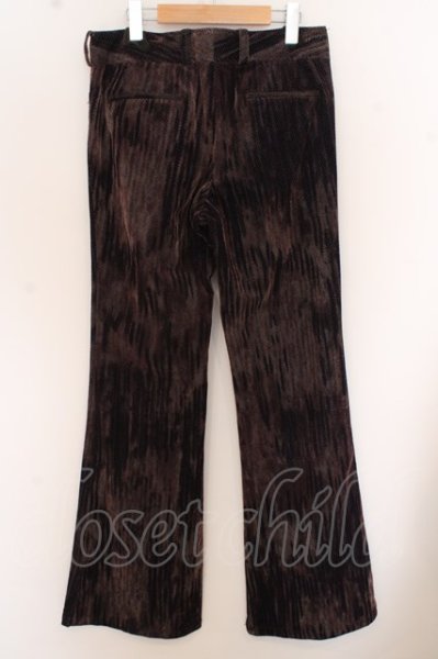 画像5: TORNADO MART / パンツ.ヘリンボーンムラ染めベルボトム O-23-09-25-053-TO-pa-YM-ZT156 (5)