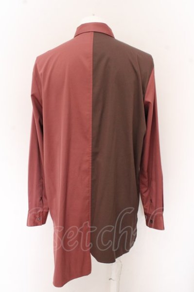 画像2: NO ID. BLACK / ダブルプラケットロングシャツ O-23-09-29-036-NO-sh-YM-ZT127 (2)