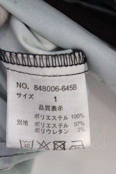 画像3: NO ID. / スカーフ切替シャツブルゾン O-23-09-29-037-NO-ja-YM-ZT127 (3)