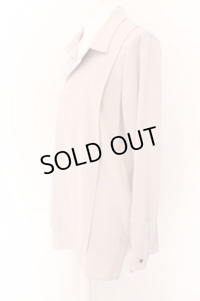 画像2: NO ID. BLACK / レイヤードプルオーバーシャツ O-23-09-29-044-NO-sh-YM-ZT455 (2)