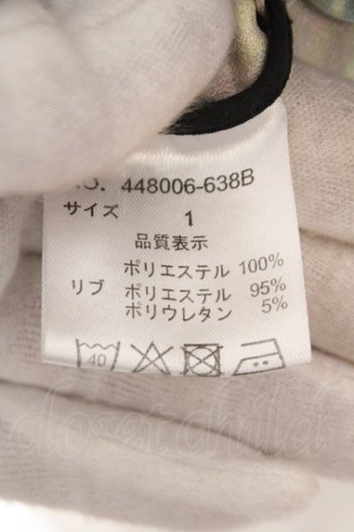 画像3: NO ID. BLACK / フラワパターンMA-1ブルゾン O-23-09-29-050-NO-ja-YM-ZT127 (3)