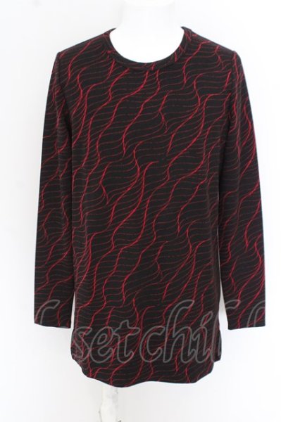 画像2: NO ID. BLACK / 【タグ付き】スヌード付ヘムラウンドロンT O-23-09-29-013-NO-to-YM-ZT021 (2)