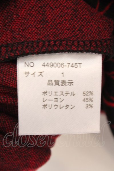 画像4: NO ID. BLACK / 【タグ付き】スヌード付ヘムラウンドロンT O-23-09-29-013-NO-to-YM-ZT021 (4)