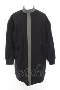 【WINTERセール】NO ID. BLACK / ロングMA-1ジャケット O-23-09-29-015-NO-ja-YM-ZT-M012