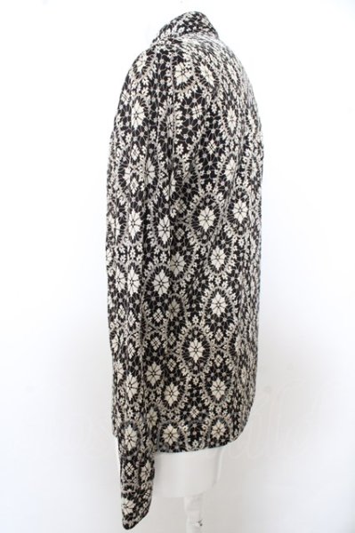 画像2: TORNADO MART / 総ジャガードシャツ’12SS O-23-10-03-009-TO-sh-YM-ZT329 (2)