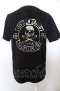 【WINTERセール】DIVINER / 籠蓋髑髏 Tシャツ O-23-10-03-023-el-ts-YM-ZT327