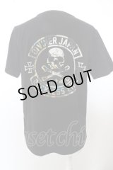 【WINTERセール】DIVINER / 籠蓋髑髏 Tシャツ O-23-10-03-023-el-ts-YM-ZT327