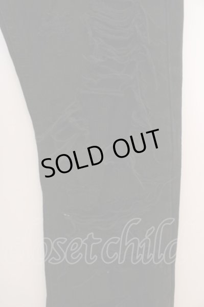 画像2: 上野商会 / ワッフルリペアデストロイデニムパンツ O-23-10-05-031-UE-pa-YM-ZT333 (2)