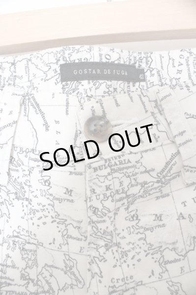 画像3: GOSTAR DE FUGA / マッププリントショーツ パンツ O-23-10-05-036-GO-sh-YM-ZT333 (3)