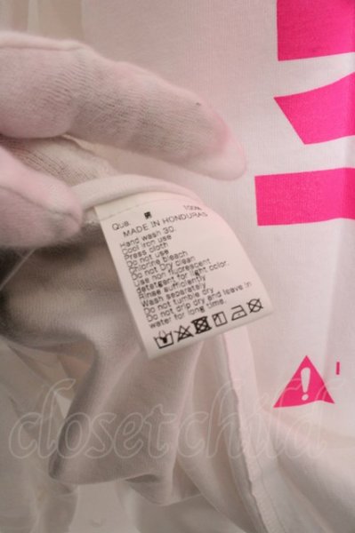 画像4: FR2 / 【タグ付き】”CAUTION” Longsleeveカットソー O-23-10-05-007-FR-to-YM-ZT179 (4)