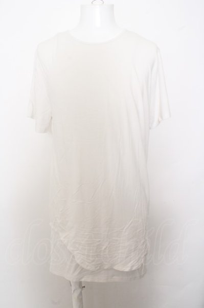 画像1: FUGA / Makani フェイクレイヤードデザインロング丈Tシャツ’17SS O-23-10-09-030-FU-ts-YM-ZT099 (1)