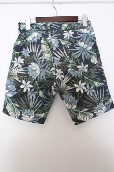 画像2: FUGA / ボタニカルリバーシブルショートパンツ O-23-10-09-013-FU-pa-YM-ZT098 (2)