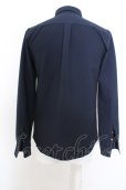 画像4: 【SALE】GOSTAR DE FUGA / シアサッカーストライプシャツ’18SS 44 ネイビー O-23-10-13-003-GO-sh-YM-ZT434 (4)