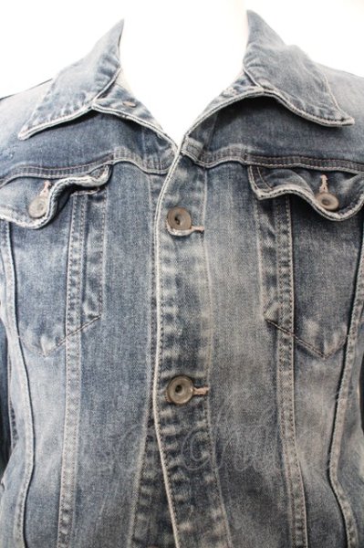 画像2: GOSTAR DE FUGA / 刺繍入りデニムトラッカージャケット’19SS 46 インディゴ O-23-10-13-005-GO-ja-YM-ZT225 (2)