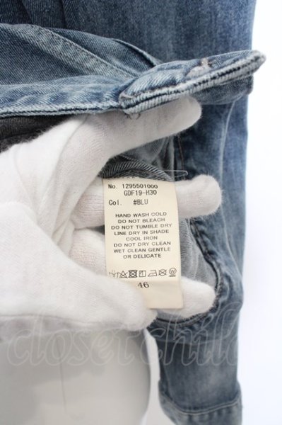 画像3: GOSTAR DE FUGA / 刺繍入りデニムトラッカージャケット’19SS 46 インディゴ O-23-10-13-005-GO-ja-YM-ZT225 (3)