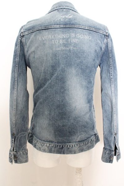 画像4: GOSTAR DE FUGA / 刺繍入りデニムトラッカージャケット’19SS 46 インディゴ O-23-10-13-005-GO-ja-YM-ZT225 (4)