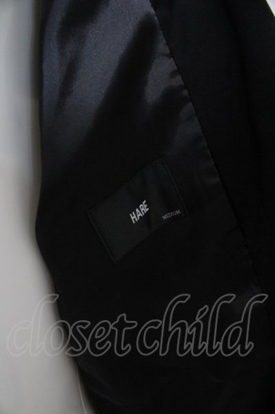 画像4: HARE / ワイド1Bテーラードジャケット M ブラック O-23-10-13-012-HA-ja-YM-ZT152 (4)