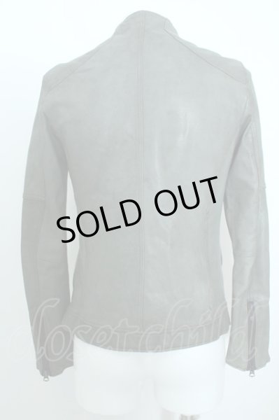 画像6: TORNADO MART / フロントＷファスナーレザージャケット O-23-10-24-030-TO-ja-YM-ZT-M009 (6)