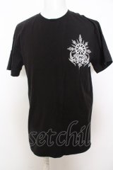【SALE】Zephyren / トライバルムーンTシャツ O-23-10-24-011-Ze-ts-YM-ZT465