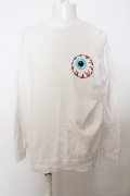 【WINTERセール】MISHKA / アイプリントトレーナー O-23-10-24-014-KU-ts-YM-ZT167