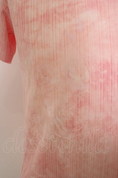 画像2: TORNADO MART / ムラ染めラッカー半袖カットソー O-23-10-28-015-TO-ts-YM-ZT044 (2)