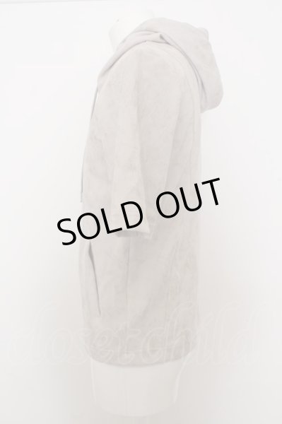 画像2: TORNADO MART / クラックフォイル五分袖パーカー O-23-10-28-024-TO-to-YM-ZT456 (2)