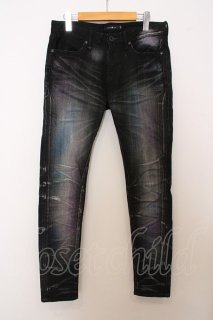 CIVARIZE / ストレッチ入り立体加工スキニーデニムパンツ 44 ブルー O