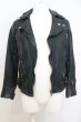 画像1: BACKLASH / ドイツカーフ製品染めダブルライダース O-23-11-11-003-BA-ja-YM-ZT-ML008 (1)