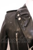 画像3: 【WINTERセール】Moonage Devilment(清春) / OU-ホースレザーWライダーズ O-23-11-11-006-Mo-ja-YM-ZT-ML022 (3)